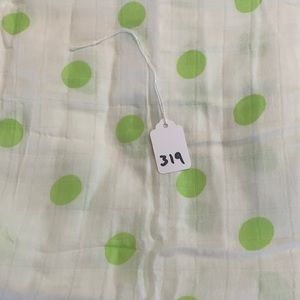 SET OF 5 ORGANC COTTON SWADDLE BLANKETS